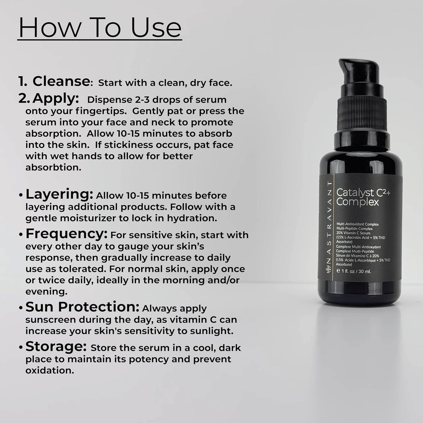 Catalyst C²+ Complex Serum 20% Vitamin C E Ferulic Acid