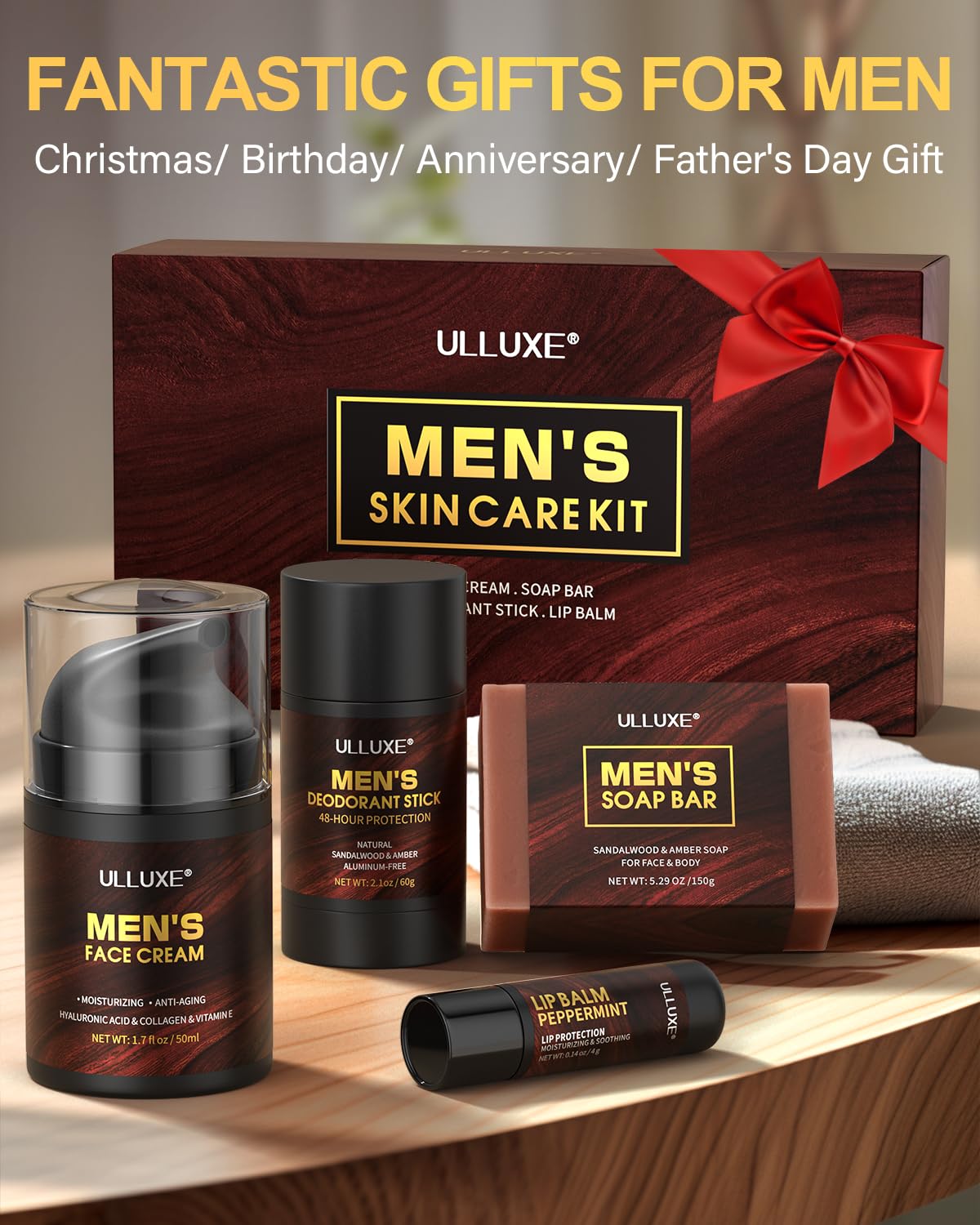 Skin Care for Men, Skincare Gift Set