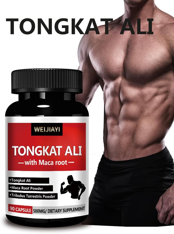 Tongkat Ali 90 Capsules - Tribulus terrestris and biotin, Vegetarian Capsules