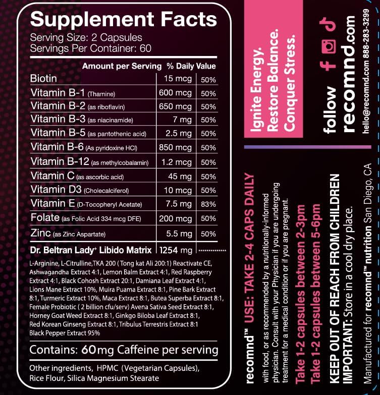 Lady+ Formula | Women's Wellness Supplement