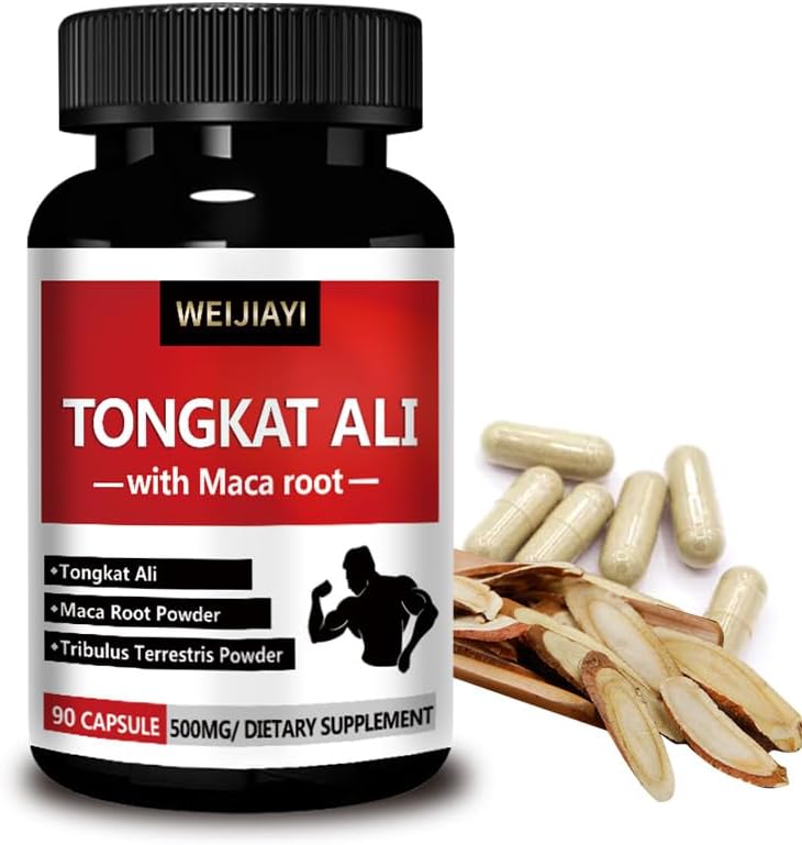 Tongkat Ali 90 Capsules - Tribulus terrestris and biotin, Vegetarian Capsules