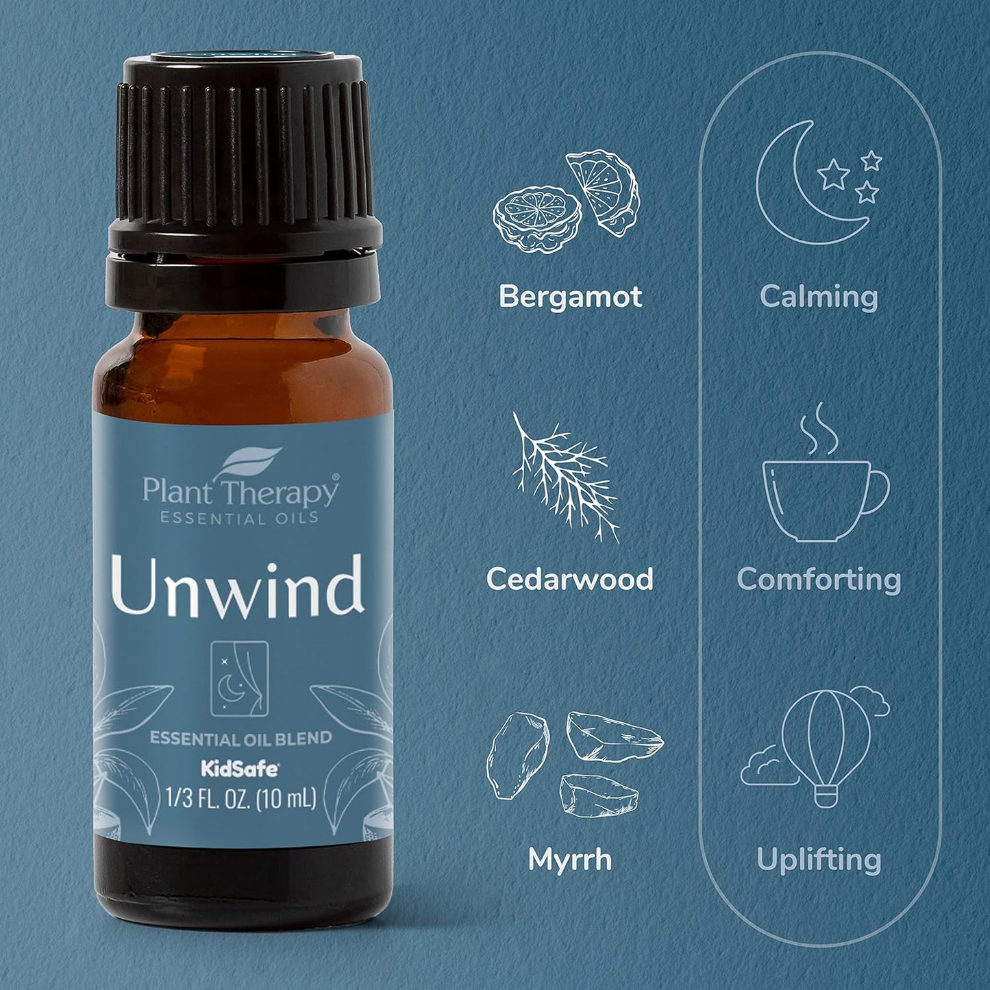 Aromatherapy - Unwind Essential Oil Blend For Diffuser 10 mL