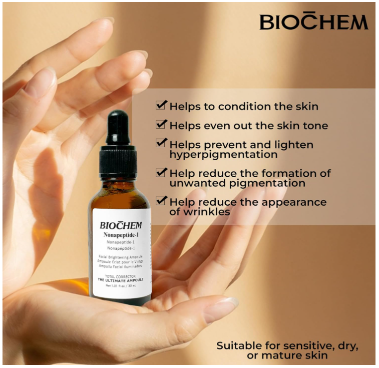 Face Serum Brightening & Lighten, Nonapeptide-1 BIOCHEM