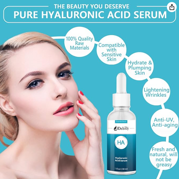 Hyaluronic Acid Serum for Face