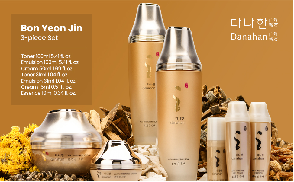 Gift Set-Korean Danahan Bon Yeon Jin Skin Care