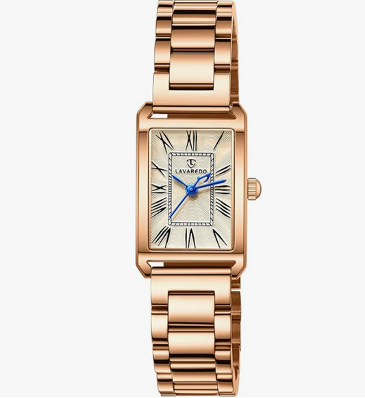 Watch Women's Bracelet Small Dainty  - Gold Rose
