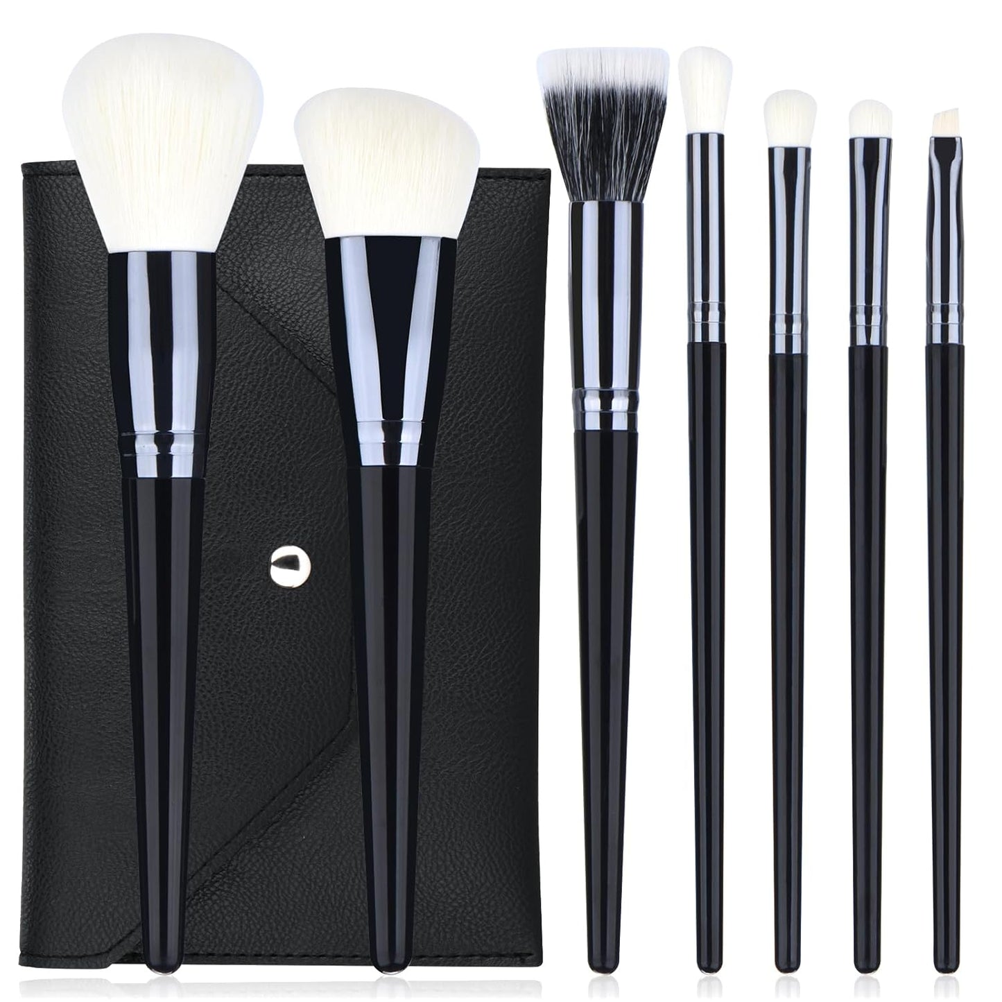 Makeup Brushes Set 7 Pcs Black