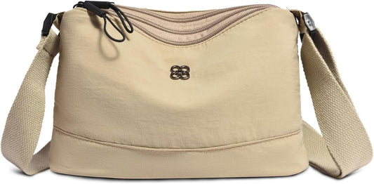 Crossbody Bags for Women, Small Causal -Beige