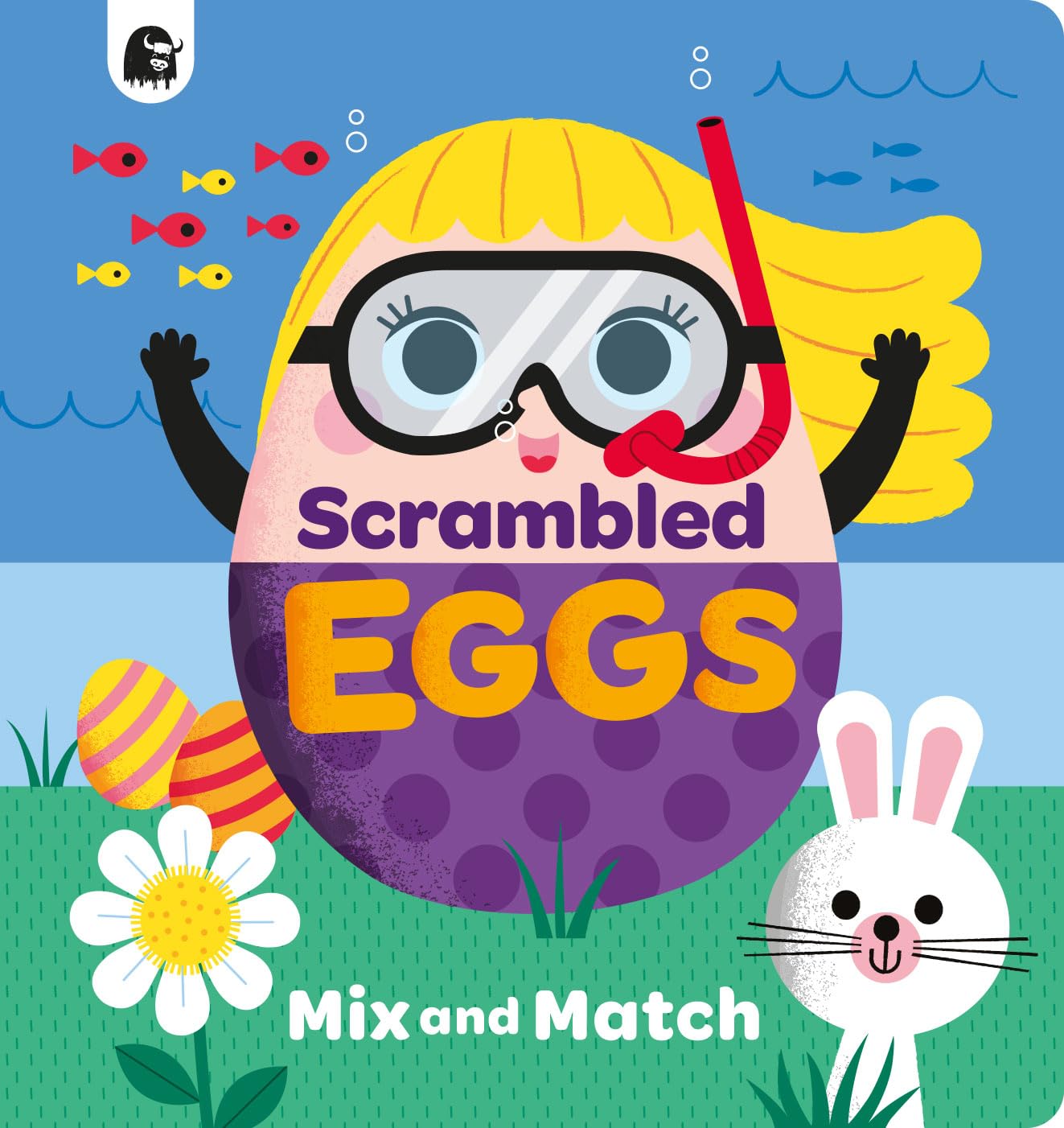 Book: Scrambled Eggs: Mix and Match Board book – Lift the flap, February 6, 2024 (NEW)